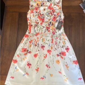 Vince Camuto Multicolor Floral Dress